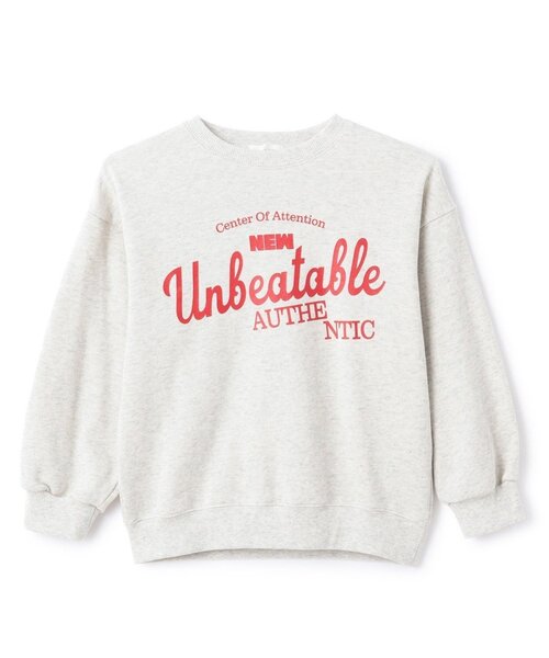 b・ROOM（ビールーム）の「【毛玉バイバイ裏毛】選べる7柄アソートグラフィックスウェット（スウェット・キッズ・ブルーグレー/ブルーグリーン/トップグレー/オートミール/ラベンダー/ブラック/レンガ・110cm/150cm/130cm/140cm/120cm/100cm）」の8枚目の写真