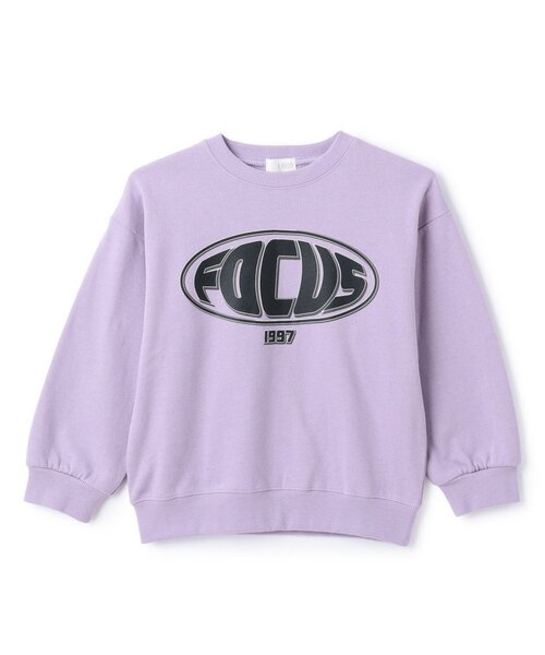 b・ROOM（ビールーム）の「【毛玉バイバイ裏毛】選べる7柄アソートグラフィックスウェット（スウェット・キッズ・ブルーグレー/ブルーグリーン/トップグレー/オートミール/ラベンダー/ブラック/レンガ・110cm/150cm/130cm/140cm/120cm/100cm）」の11枚目の写真