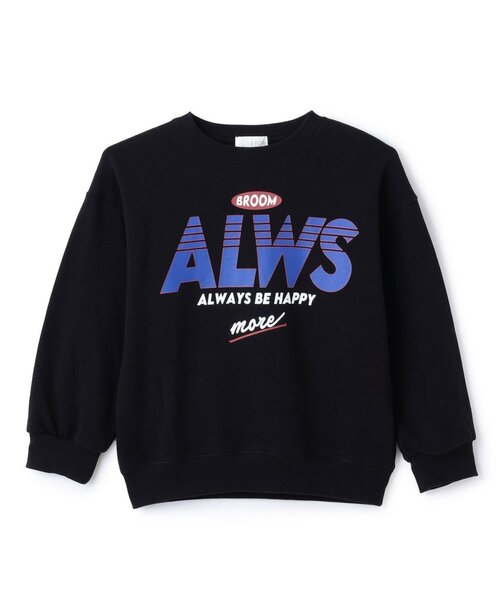 b・ROOM（ビールーム）の「【毛玉バイバイ裏毛】選べる7柄アソートグラフィックスウェット（スウェット・キッズ・ブルーグレー/ブルーグリーン/トップグレー/オートミール/ラベンダー/ブラック/レンガ・110cm/150cm/130cm/140cm/120cm/100cm）」の12枚目の写真