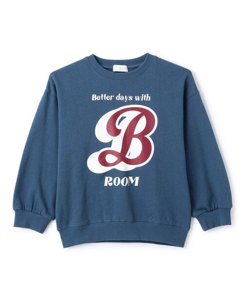b・ROOM（ビールーム）の「【毛玉バイバイ裏毛】選べる7柄アソートグラフィックスウェット（スウェット・キッズ・ブルーグレー/ブルーグリーン/トップグレー/オートミール/ラベンダー/ブラック/レンガ・110cm/150cm/130cm/140cm/120cm/100cm）」の14枚目の写真