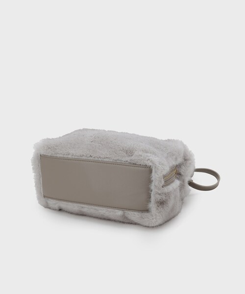 セール】ミニフェイクファーショルダー（ハンドバッグ）｜UNTITLED