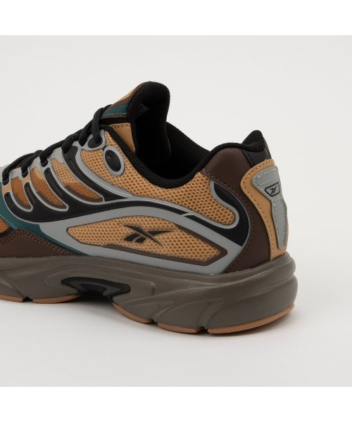 Reebok(リーボック)の「プレミア ロード コントロール / RBK PREMIER ROAD CONTROL(スニーカー・メンズ・ブラウン/グレー×サックスブルー・22.5cm/23.0cm/23.5cm/24.5cm/24.0cm/25.0cm/25.5cm/26.0cm/26.5cm/27.0cm/27.5cm/28.0cm/28.5cm)」の3枚目の写真