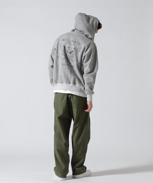 AVIREX(アヴィレックス)の「VINTAGE ZIP UP HOODIE / ヴィンテージ ジップアップ フーディ / AVIREX / アヴィレックス(パーカー・メンズ・グレー/ブルー/チャコールグレー・2XL/XL/M/L)」の8枚目の写真