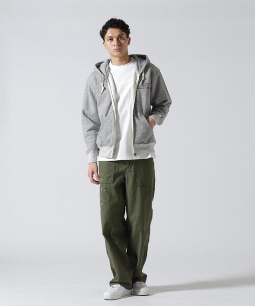AVIREX(アヴィレックス)の「VINTAGE ZIP UP HOODIE / ヴィンテージ ジップアップ フーディ / AVIREX / アヴィレックス(パーカー・メンズ・グレー/ブルー/チャコールグレー・2XL/XL/M/L)」の9枚目の写真