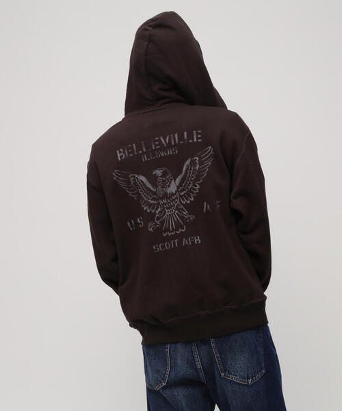 AVIREX(アヴィレックス)の「VINTAGE ZIP UP HOODIE / ヴィンテージ ジップアップ フーディ / AVIREX / アヴィレックス(パーカー・メンズ・グレー/ブルー/チャコールグレー・2XL/XL/M/L)」の22枚目の写真