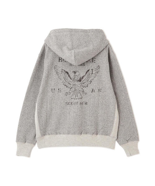 AVIREX(アヴィレックス)の「VINTAGE ZIP UP HOODIE / ヴィンテージ ジップアップ フーディ / AVIREX / アヴィレックス(パーカー・メンズ・グレー/ブルー/チャコールグレー・2XL/XL/M/L)」の18枚目の写真