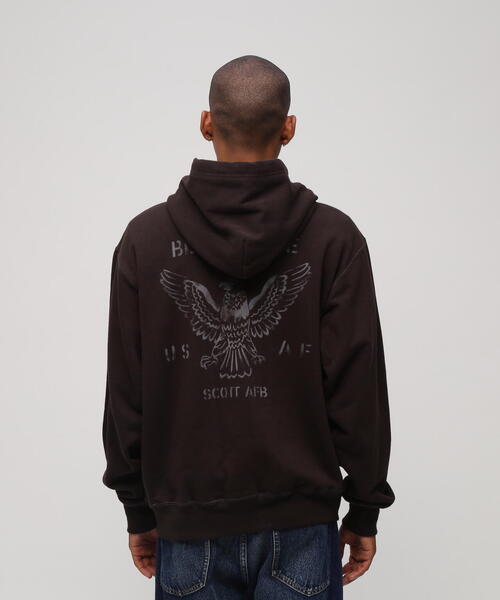 AVIREX(アヴィレックス)の「VINTAGE ZIP UP HOODIE / ヴィンテージ ジップアップ フーディ / AVIREX / アヴィレックス(パーカー・メンズ・グレー/ブルー/チャコールグレー・2XL/XL/M/L)」の16枚目の写真