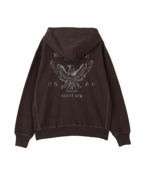 AVIREX(アヴィレックス)の「VINTAGE ZIP UP HOODIE / ヴィンテージ ジップアップ フーディ / AVIREX / アヴィレックス(パーカー・メンズ・グレー/ブルー/チャコールグレー・2XL/XL/M/L)」の10枚目の写真