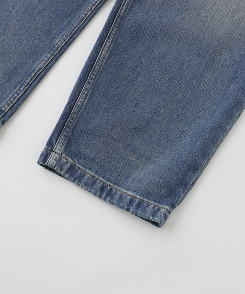 Carhartt WIP（カーハートダブリューアイピー）の「CARHARTT WIP / カーハート ダブリューアイピー BRANDON PANT worn used wash（デニムパンツ・メンズ・ライトブルー・30/34/32）」の4枚目の写真