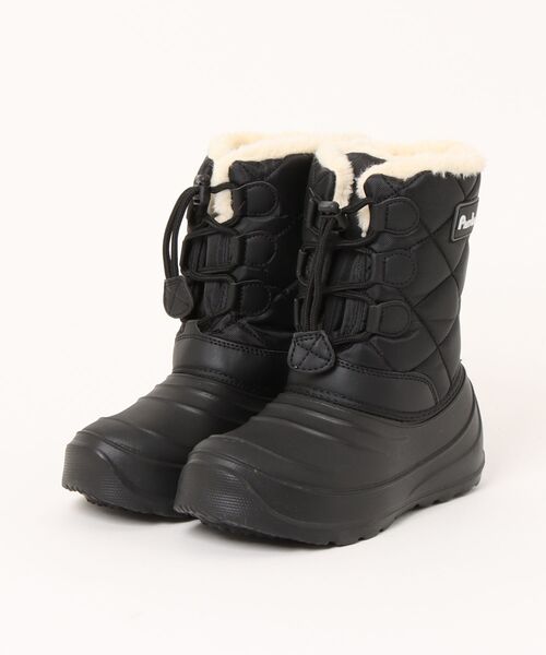 Parade(パレード)の「【防水】軽量防寒ジュニアブーツ FKR-085【スノーブーツ】(ブーツ・キッズ・パープル/ブラック・20.0cm/21.0cm/22.0cm/23.0cm/24.0cm/19.0cm)」の1枚目の写真