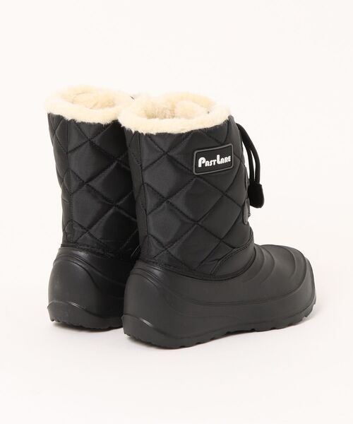 Parade(パレード)の「【防水】軽量防寒ジュニアブーツ FKR-085【スノーブーツ】(ブーツ・キッズ・パープル/ブラック・20.0cm/21.0cm/22.0cm/23.0cm/24.0cm/19.0cm)」の3枚目の写真