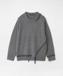 【UNISEX】ポイントスレッドプルオーバー