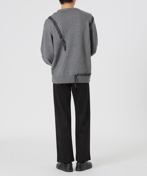 LOVELESS（ラブレス）の「【UNISEX】ポイントスレッドプルオーバー（ニット/セーター・メンズ・グレー系その他/オフホワイト/ブラック/ブラウン系その他5・M/L）」の17枚目の写真