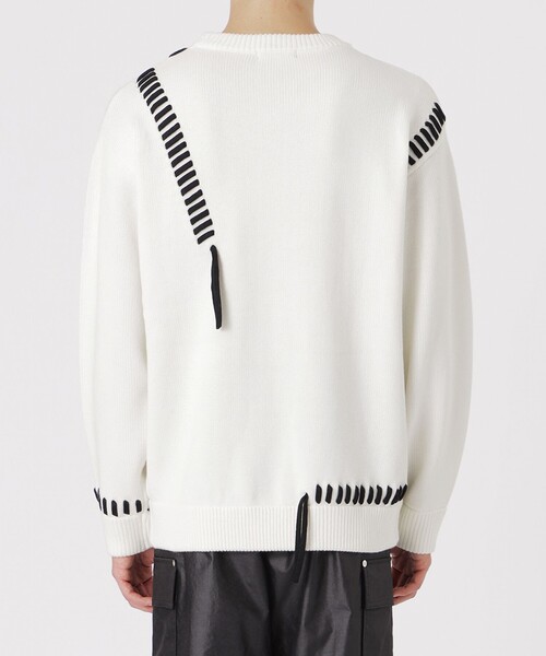 LOVELESS（ラブレス）の「【UNISEX】ポイントスレッドプルオーバー（ニット/セーター・メンズ・グレー系その他/オフホワイト/ブラック/ブラウン系その他5・M/L）」の22枚目の写真