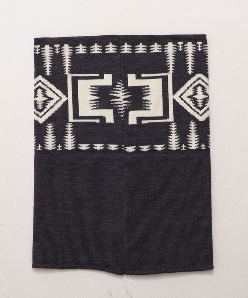 PENDLETON（ペンドルトン）の「PENDLETON ペンドルトン HARDING KNIT NECKWARMER ハーディング ジャガード ニット ネックウォーマー（ネックウォーマー/スヌード・メンズ・ライトグレー/ブラック・FREE）」の9枚目の写真