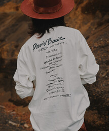 Freada（フリーダ）の「Freada/フリーダ ”David Bowie/デヴィッド・ボウイ” プリント ロンT（Tシャツ/カットソー）」