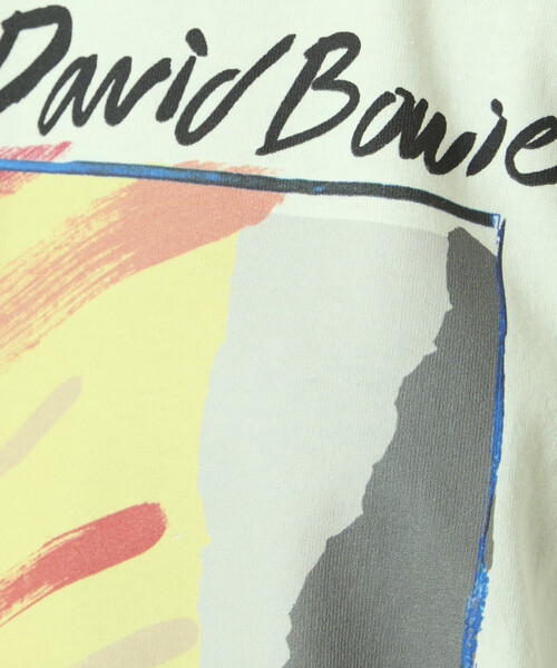 Freada(フリーダ)の「Freada/フリーダ ”David Bowie/デヴィッド・ボウイ” プリント ロンT(Tシャツ/カットソー・レディース・ブラック/ホワイト・ONE SIZE)」の16枚目の写真