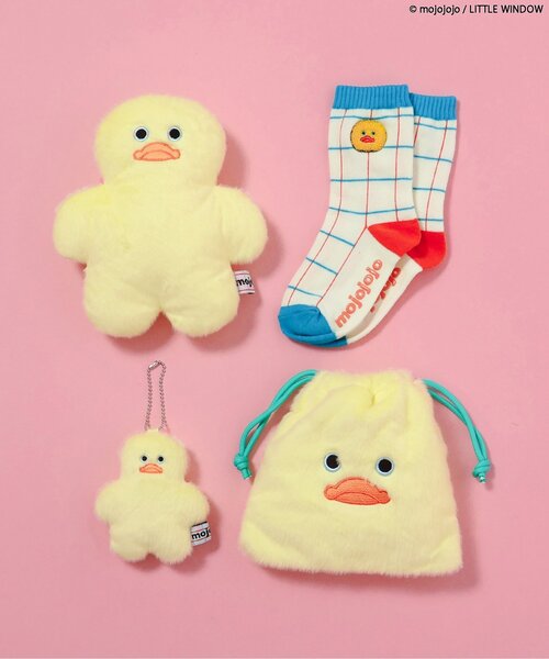 BREEZE（ブリーズ）の「mojojojoぬいぐるみ（おもちゃ・キッズ・ブラック/イエロー/ベージュ/ピンク・FREE）」の14枚目の写真