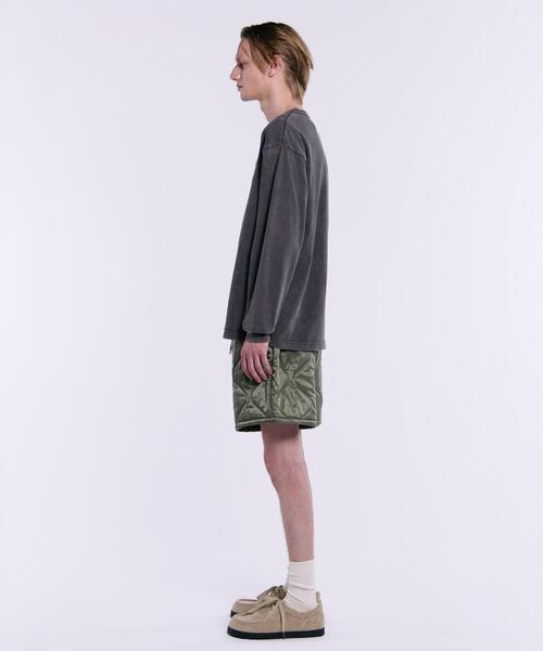 Alpha Industries（アルファインダストリーズ）の「Alpha Industries/アルファインダストリーズ/SNOW WASH LS HENLEY NECK T-SHIRT/スノー ウォッシュ ヘンリー ネックTシャツ（Tシャツ/カットソー・メンズ・ネイビー/チャコール/ブラック/ホワイト系2/オリーブ系・L/2XL/M/S/XL）」の13枚目の写真