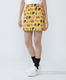 PEARLY GATES（パーリーゲイツ）の「TEXBRIDドビースカート ＜球団ロゴ総柄＞（スカート・レディース）」