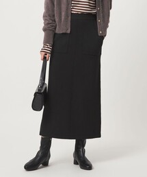 green label relaxing | 【WEB限定】<at ease>ニット タイト スカート ウォッシャブル(スカート)