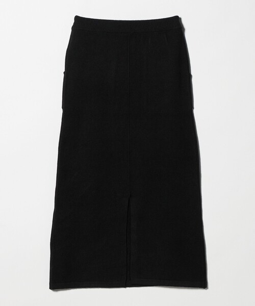 green label relaxing（グリーンレーベルリラクシング）の「【WEB限定】＜at ease＞ニット タイト スカート ウォッシャブル（スカート・レディース・オフホワイト/ブラウン/ダークグレー/ブラック・FREE）」の6枚目の写真