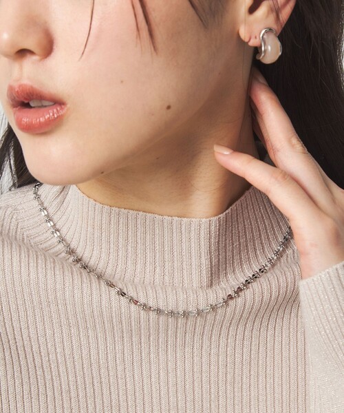 3WAY デザインチェーン 3連 ネックレス（ネックレス）｜green label