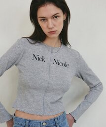 NICOLE SIGNATURE SLIM KNIT_GRAY