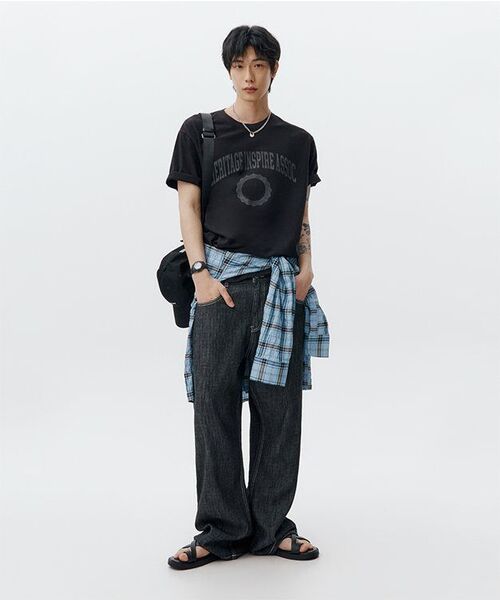 AVANDRESS(アバンドレス )の「Legacy Overfit Check Shirt BLUE(シャツ/ブラウス・レディース・ブルー・LARGE/MEDIUM/X-LARGE)」の7枚目の写真