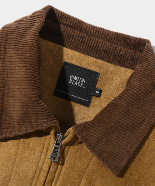 DIMITRI BLACK（ディミトリブラック）の「2WAY OG エッセンシャル デトロイト スウェード ジャケット_ブラウン（MA-1・レディース・その他・MEDIUM/LARGE/X-LARGE）」の5枚目の写真