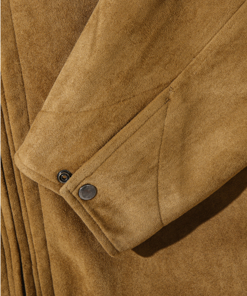 DIMITRI BLACK（ディミトリブラック）の「2WAY OG エッセンシャル デトロイト スウェード ジャケット_ブラウン（MA-1・レディース・その他・MEDIUM/LARGE/X-LARGE）」の10枚目の写真