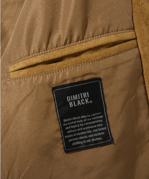 DIMITRI BLACK（ディミトリブラック）の「2WAY OG エッセンシャル デトロイト スウェード ジャケット_ブラウン（MA-1・レディース・その他・MEDIUM/LARGE/X-LARGE）」の11枚目の写真