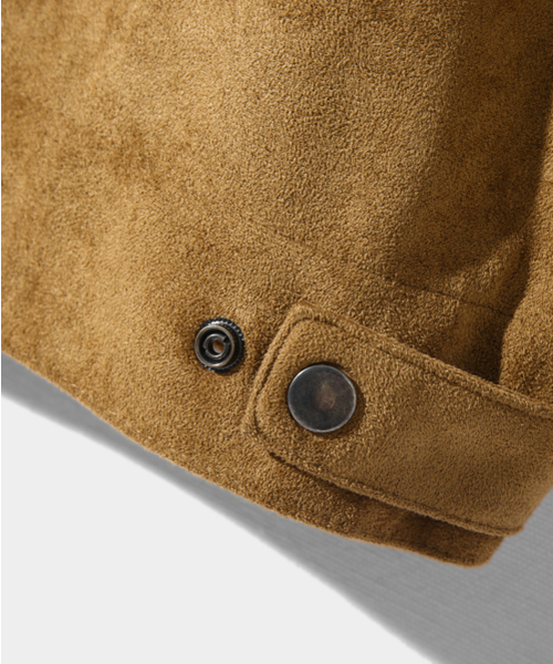 DIMITRI BLACK（ディミトリブラック）の「2WAY OG エッセンシャル デトロイト スウェード ジャケット_ブラウン（MA-1・レディース・その他・MEDIUM/LARGE/X-LARGE）」の12枚目の写真