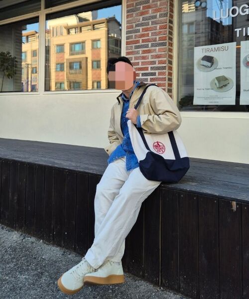 MUSINSA STANDARD（ムシンサスタンダード）の「リバースワンタックレギュラーフィットチノパンツ[クリーム]（その他パンツ・メンズ・その他・40/38/42/36/34/32/30/31/33/26/27/28/29）」の13枚目の写真