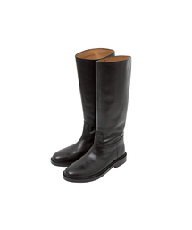 SIYAZU（シヤジュ）の「SIAC3082 リアルレザーアーバンロングブーツ_Black（ブーツ）」