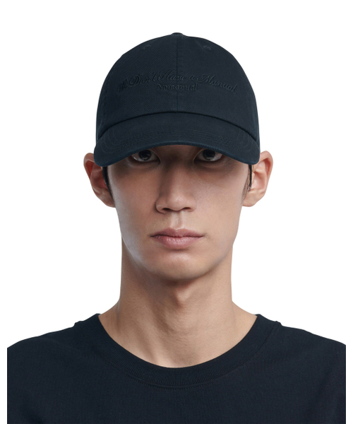NOMANUAL（NOMANUAL）の「EMBROIDERED SLOGAN BALL CAP - BLACK（キャップ・レディース・その他・FREE）」の3枚目の写真