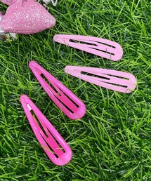 WEGO | WEGO/【4点セット】ラメパッチンピン(ヘアピン)