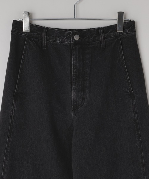 LOWRYS FARM（ローリーズファーム）の「【LFM(U)】DENIMカーブパンツ　 606928（デニムパンツ・メンズ・ブラック/ホワイト・MEDIUM/LARGE）」の15枚目の写真