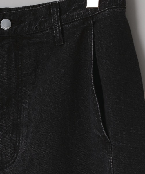 LOWRYS FARM（ローリーズファーム）の「【LFM(U)】DENIMカーブパンツ　 606928（デニムパンツ・メンズ・ブラック/ホワイト・MEDIUM/LARGE）」の16枚目の写真