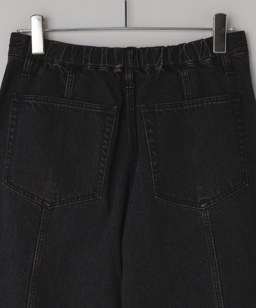 LOWRYS FARM（ローリーズファーム）の「【LFM(U)】DENIMカーブパンツ　 606928（デニムパンツ・メンズ・ブラック/ホワイト・MEDIUM/LARGE）」の18枚目の写真