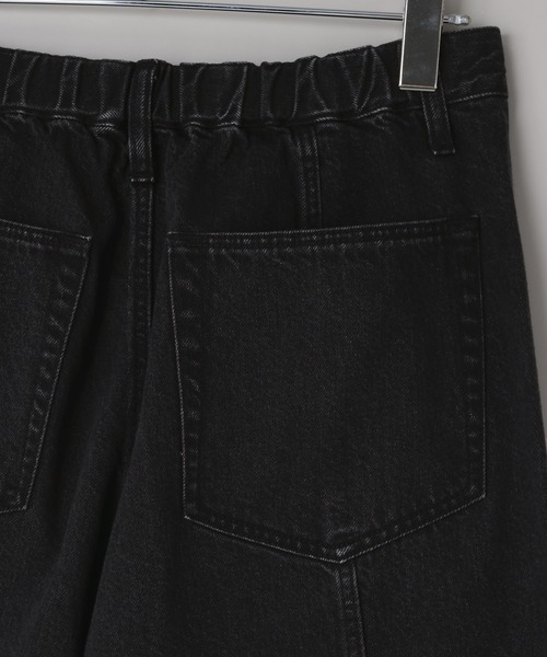 LOWRYS FARM（ローリーズファーム）の「【LFM(U)】DENIMカーブパンツ　 606928（デニムパンツ・メンズ・ブラック/ホワイト・MEDIUM/LARGE）」の19枚目の写真