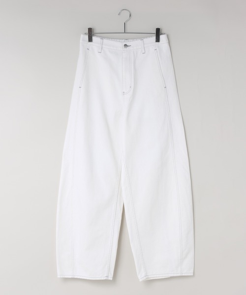 LOWRYS FARM（ローリーズファーム）の「【LFM(U)】DENIMカーブパンツ　 606928（デニムパンツ・メンズ・ブラック/ホワイト・MEDIUM/LARGE）」の21枚目の写真