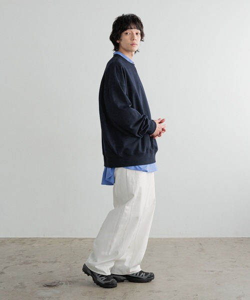 LOWRYS FARM（ローリーズファーム）の「【LFM(U)】DENIMカーブパンツ　 606928（デニムパンツ・メンズ・ブラック/ホワイト・MEDIUM/LARGE）」の10枚目の写真