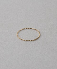 レイヤード] K10YG ベネチアンチェーン リング（リング）｜ete（エテ