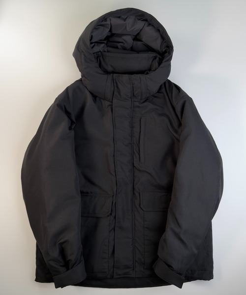 T-MAC グラフェン中綿パーカー 撥水加工/ロゴ刺繍/フード脱着/中綿