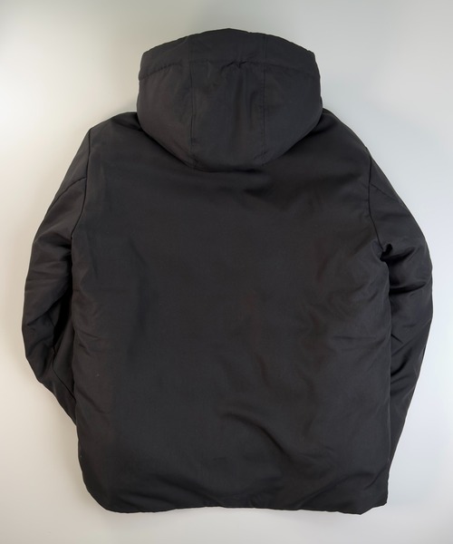 T-MAC グラフェン中綿パーカー 撥水加工/ロゴ刺繍/フード脱着/中綿