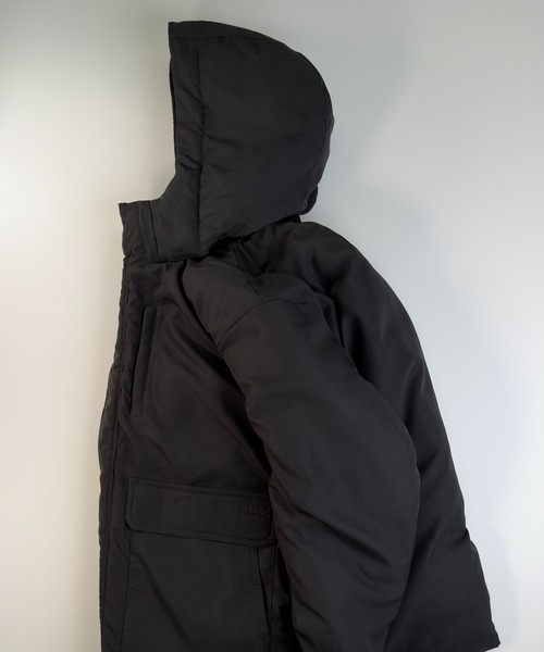 セール】T-MAC グラフェン中綿パーカー 撥水加工/ロゴ刺繍/フード脱着