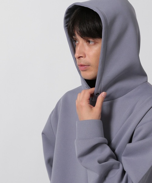 LAKOLE（ラコレ）の「【セットアップ可】マットスエードダンボールパーカー / 587056（パーカー・メンズ・ブラック/ラベンダー/ブラウン/ライトグレー・LARGE/MEDIUM/X-LARGE）」の17枚目の写真