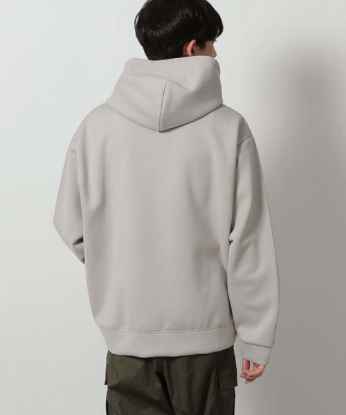 LAKOLE（ラコレ）の「【セットアップ可】マットスエードダンボールパーカー / 587056（パーカー・メンズ・ブラック/ラベンダー/ブラウン/ライトグレー・LARGE/MEDIUM/X-LARGE）」の12枚目の写真