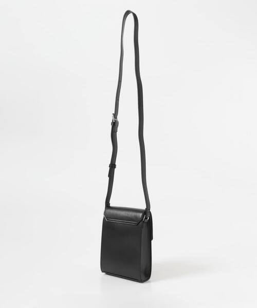 SENSE OF PLACE by URBAN RESEARCH(センスオブプレイスバイアーバンリサーチ)の「スクエアフラップミニショルダー(ショルダーバッグ・メンズ・ブラック/ブラウン・ONE)」の4枚目の写真